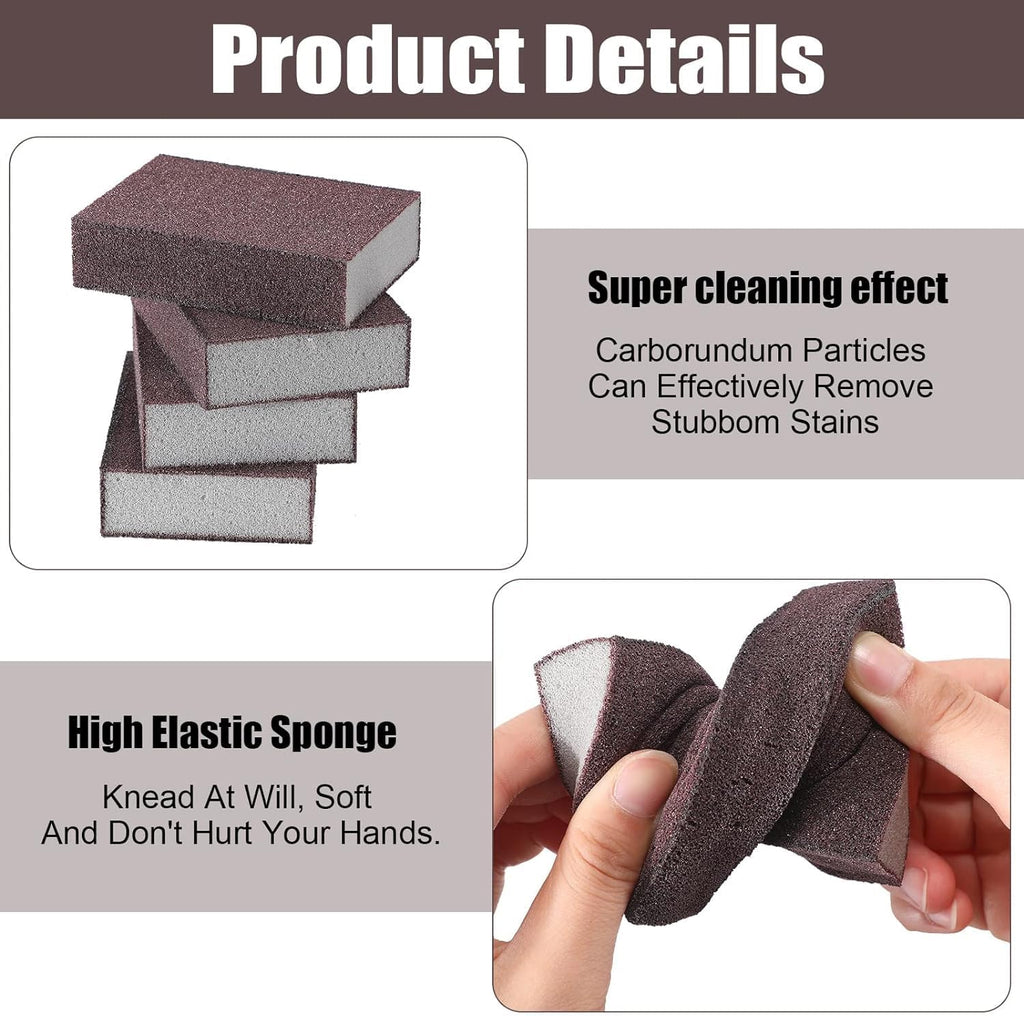 Multipurpose Kitchen Cleaning Sponge Scrub Block (10 X 7 Cm  1 Pc)