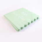 Hello Sweet Baby Party Paper Napkins (31 X 31 Cm  24 Pc)