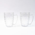 Apex Mocktail Mug Glass (2 Pc Set  400 Ml)