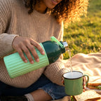 Plastic 1700 Ml Approx Premium Insulated Water Bottle (1 Pc)