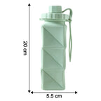 Premium Foldable Collapsible Water Bottle (1 Pc)