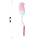 Bottle  Nipple Cleaning Brush With 360 Rotary Handle (1 Pc)
