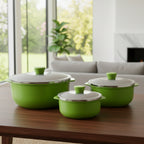 Signature Multipurpose Kitchen Serving Bowl (1000ml1400ml2200ml3 Pc Set)