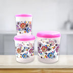 2703 3 Pc Storage Container Used In All Kinds Of Places Including Household And Offices For Storing Stuffs And Items Etc.