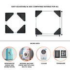 Adjustable Washing Machine  Refrigerator Stand (6767 Cm 1 Pc)