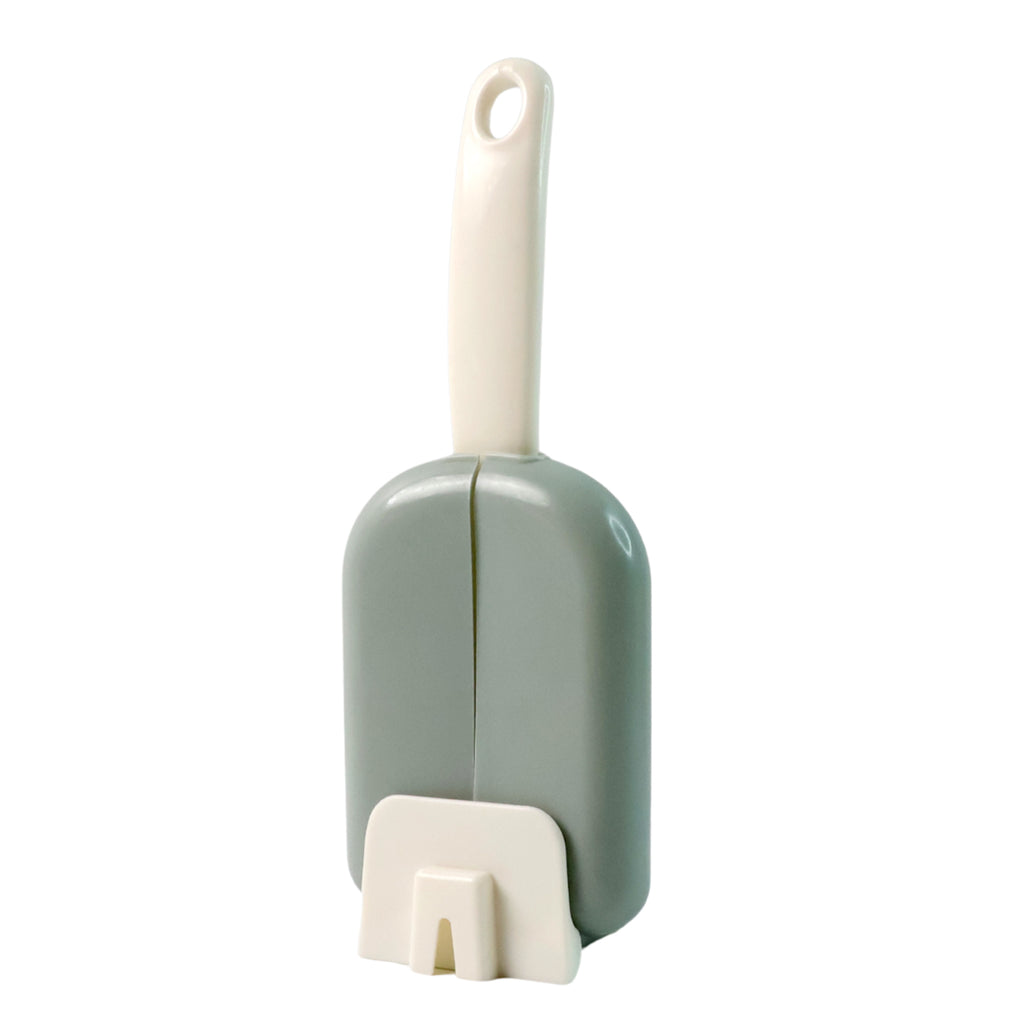 Automatic Open  Close Kitchen Rice Spoon Holder With Dust Cover
