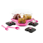2736 3 Pc Dining Set Used As A Cutlery Set For Serving Food Purposes And Sweet Dishes And All In All Kinds Of Household And Official Places Etc.