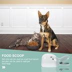 2-in-1 Pet Food Scoop With Bag Clip