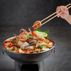 Premium Reusable Bamboo Chopsticks Set (Set Of 5 Pair)