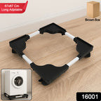 Adjustable Washing Machine  Refrigerator Stand (6767 Cm 1 Pc)