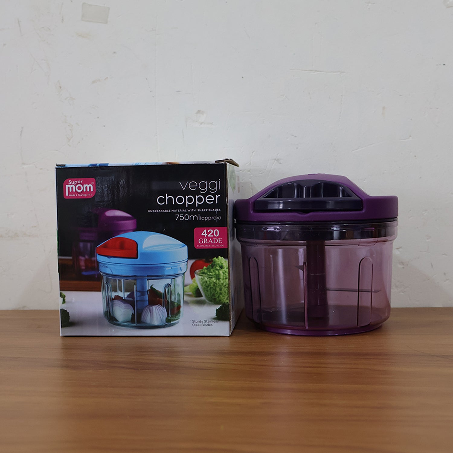 Supermom Handy Vegetable Chopper 750 Ml - (1 Pc)