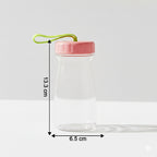 Premium Glass Bottle With Leak-proof Lid 300 Ml