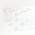 Glossy Plastic Glass Set (6 Pc  300 Ml)