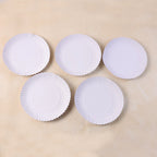 Freshee 9 Inch Round Compostable Paper Plate  25 Pcs Pack