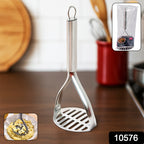 Supermom Stainless Steel Potato Masher With Stylish Handle (1 Pc)