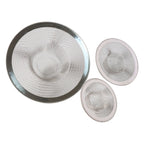 Stainless Steel Sink Drain Strainer Set (3 Pc)