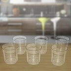 Apex Welcome Plastic Glass Set For Daily Use  Set Of 6