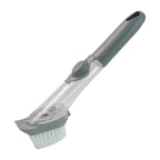 2 In 1 Soap-dispensing Dish Brush - (Set)