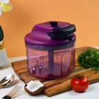 Supermom German Style Manual Hand-operated Vegetable Chopper 1000 Ml