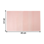 Transparent Plastic Fridge Mat 45 X 29 Cm (4 Pc)