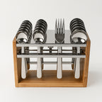 Apex Premium Stainless Steel Cutlery Set (24 Pc)