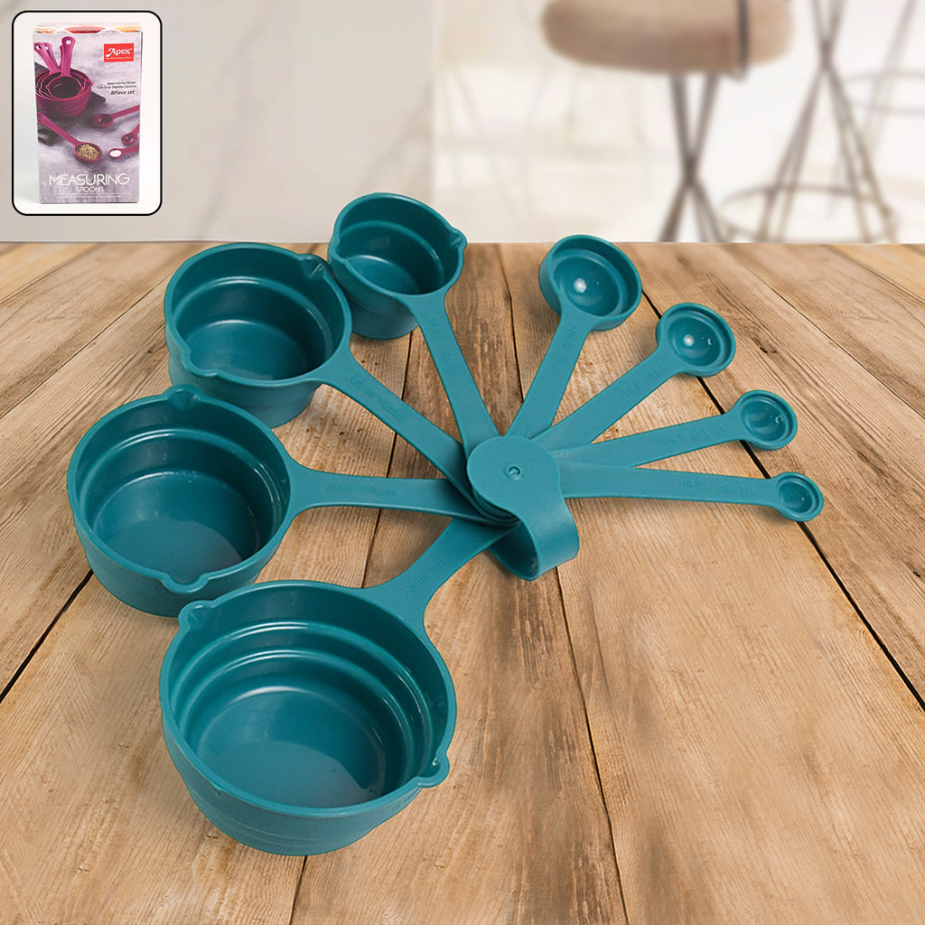 Apex 8-piece Measuring Spoons And Cups Set