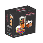 2763 4pc Square Container 700ml Used For Storing Types Of Food Stuffs And Items.