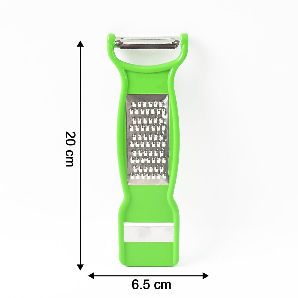 Supermom 3-in-1 Multi-functional Stainless Steel Vegetable  Fruit Peeler (1 Pc)
