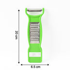 Supermom 3-in-1 Multi-functional Stainless Steel Vegetable  Fruit Peeler (1 Pc)