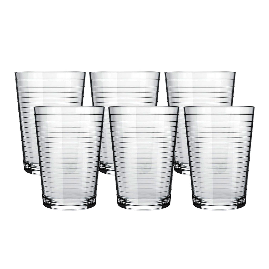 Apex Pyramid Ringo Plastic Glass  300ml Approx  Durable Crystal-clear Tumbler
