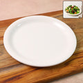 Plastic Round Dinner  Serving Plate  19 Cm (1 Pc)