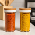 Ganesh Airtight Transparent Kitchen Storage Container Jar Set (2 Pc)