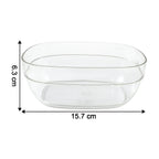 Transparent Multipurpose Serving Bowl Set (4 Pc Set)