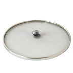 Stainless Steel Fine Mesh Food Net Cover Lid  8 Inch