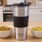 Supermom Stainless Steel Sip Mate Travel Tumbler (Approx. 500 Ml)