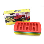 0784 4 Pc Fancy Ice Tray Used Widely In All Kinds Of Household Places While Making Ices And All Purposes.
