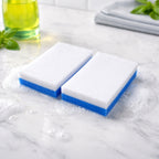 Dual Layer Cleaning Sponge Eraser Pads (2 Pc)