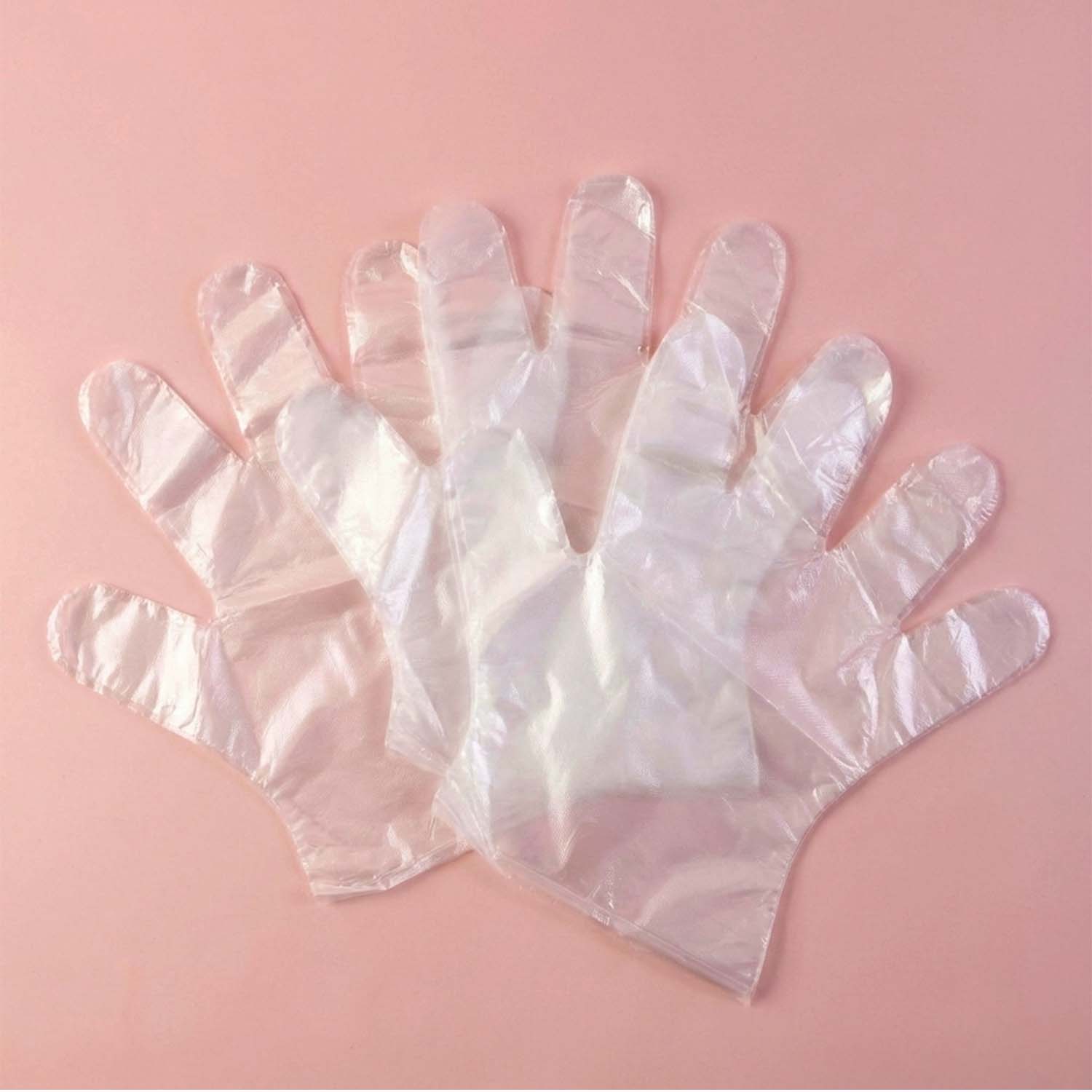 Disposable Clear Gloves 50 Pc Pack