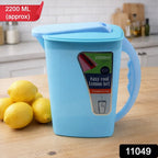 Easy Cool Lemon Set Water Jug With Lid  Handle (Approx. 2200 Ml)